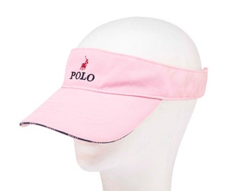 Polo adjustable sun visor with embroidered logo - Os