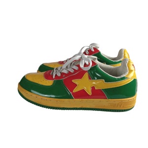 Bape Sta 22 cm - 4us White x アムタスト Green x Red
