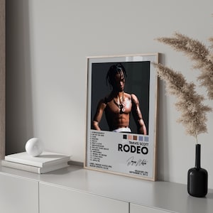 Travis Scott - Rodeo - Hip Hop Poster - Custom Album Cover - Gift Ideas - Travis Scott Poster - Custom Music - (Digital Download)