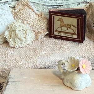 Dollhouse Miniature Scrapbook: Vintage Victorian Office Decor