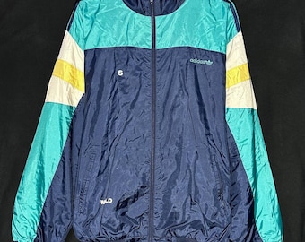 adidas vintage full zip jacket made in taiwan 90s Track Jacket