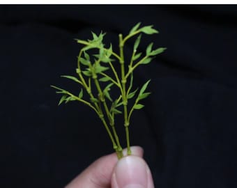 Bamboo Miniature Plant Handmade