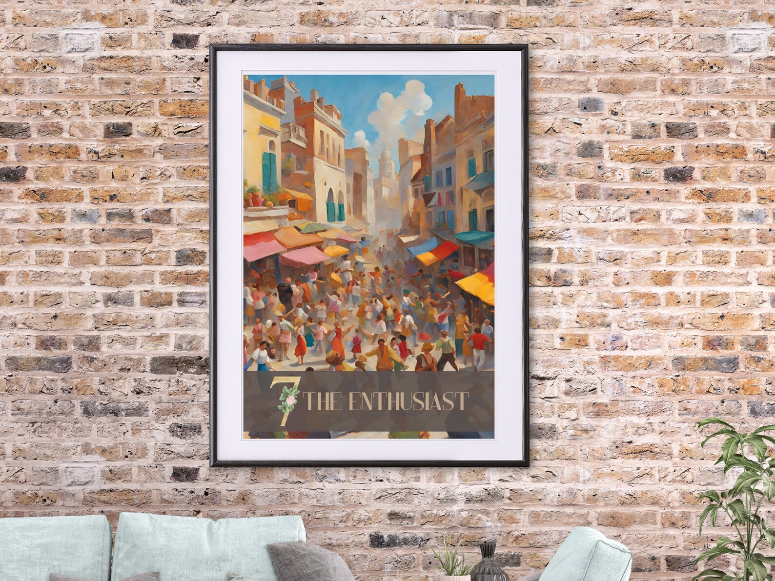Enneagram Art Enneagram 7 Digital Print Abstract Watercolor ...