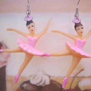 Kitschy Ballerina Earrings Buy one pair get 2nd pair free!