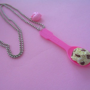 Sweet Shoppe Ice Cream On a Spoon Necklace image 3