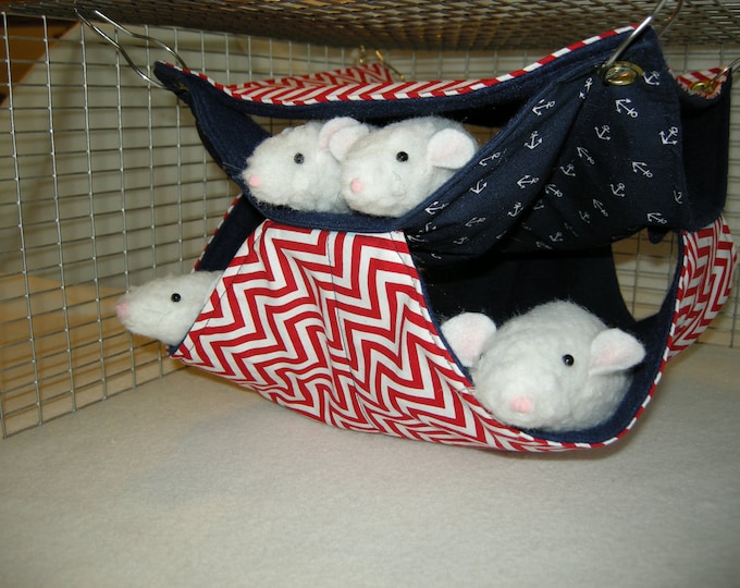 Pet Rat Hammock 3 Level Condo. for Rodents Etsy