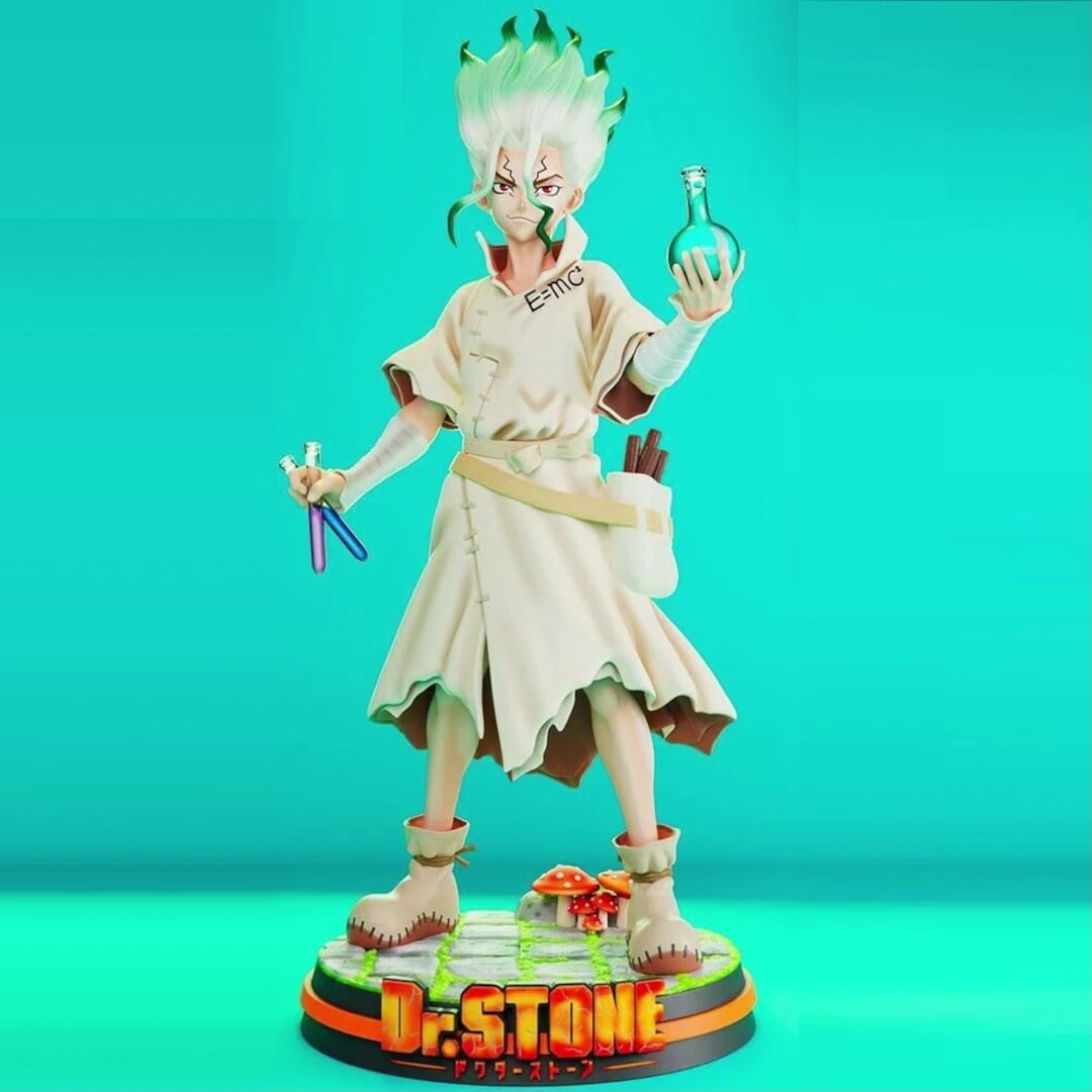 石神千空[Dr. STONE] - STL パライメージ 3D フィギュア* - Etsy 日本