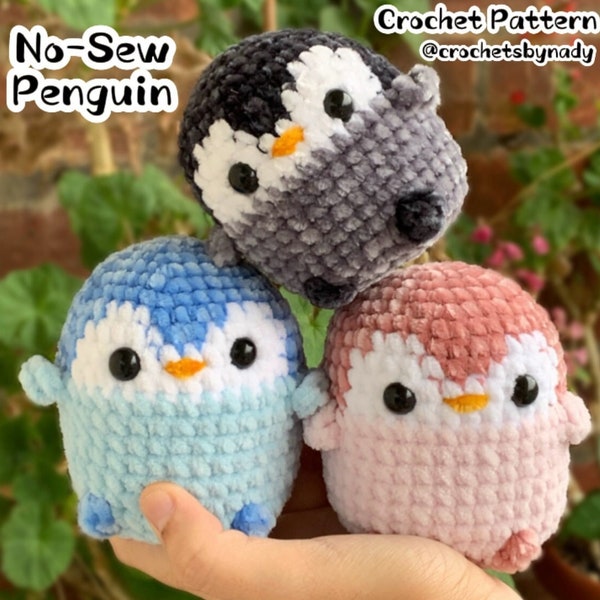 No-Sew Penguin Crochet Pattern| Amigurumi| beginner friendly