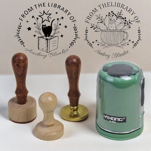 Customize BOOK STAMP library Stamp Book lover Stamp From the Library of Stamp personal library stamp Personalized classroom library stamp