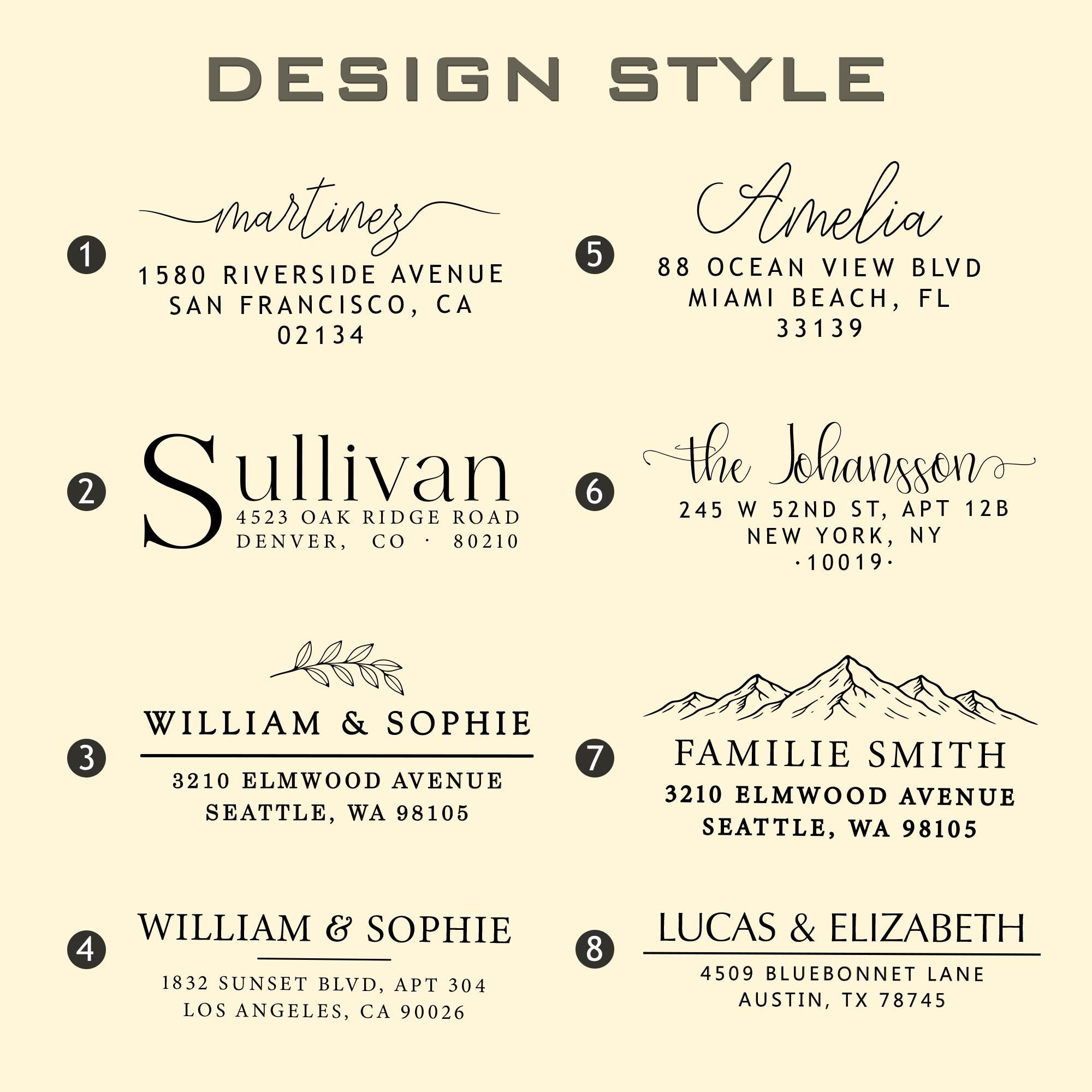 カスタム返品住所スタンプ | セルフインク式返送住所スタンプ | パーソナライズされた住所スタンプ ピクルススタンプ(デザイン4) シャチハタ 住所印  2060号-04 4行【住所・社名・部署名・TEL】- シャチハタ館