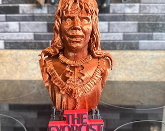 Bronze Regan Bust - The Exorcist
