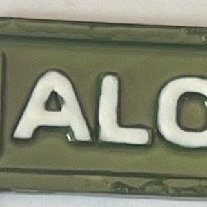F1 Driver Nameplate Keychain