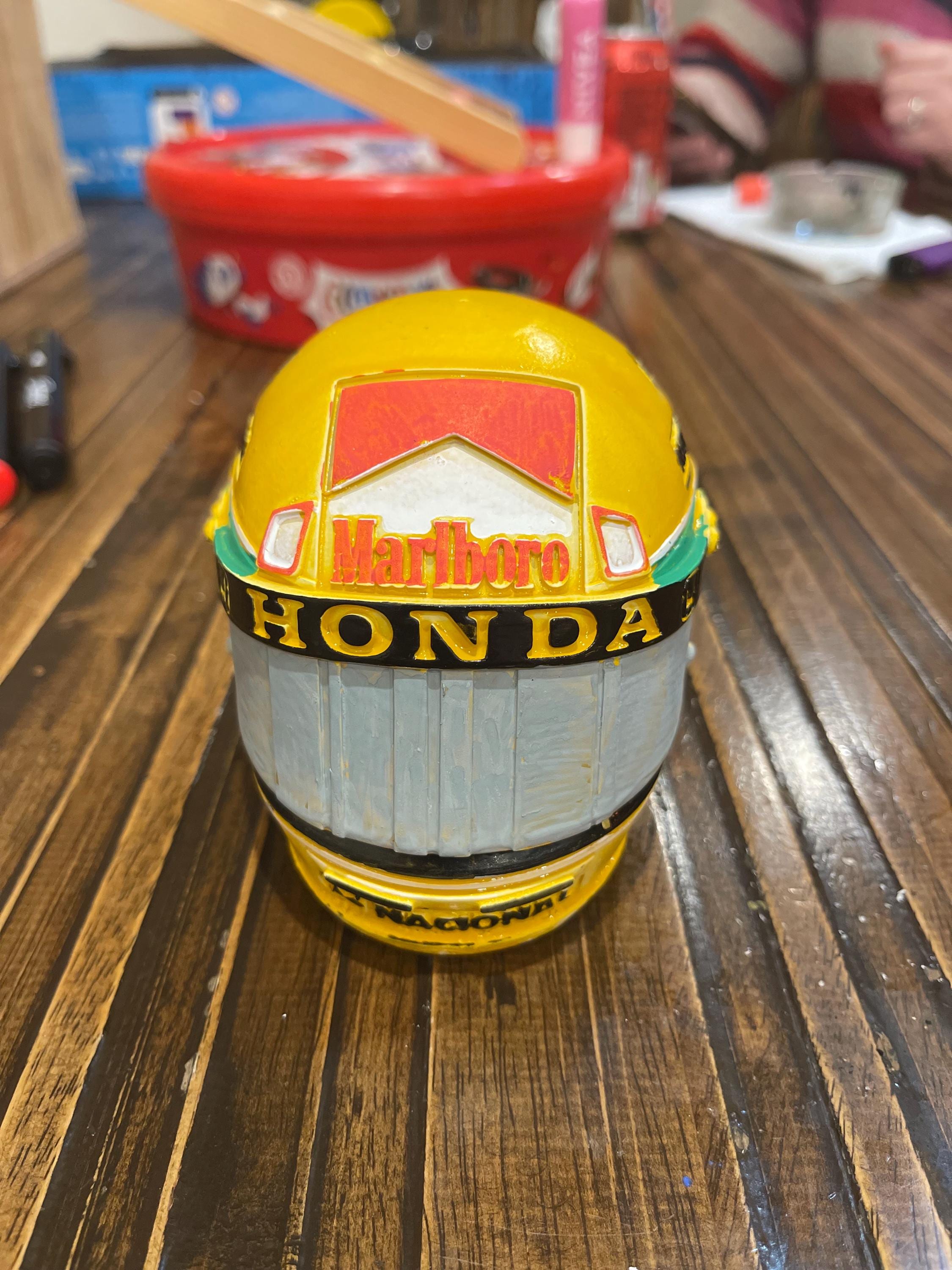アイルトン・セナ レプリカ F1 ヘルメット - Etsy 日本