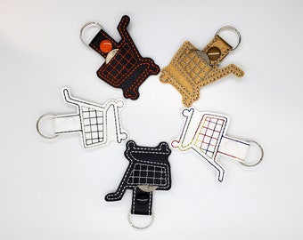 Grocery Store Quarter Keeper - Grocery Cart Quarter Holder Keychain - Ready to Ship - Many to Choose From