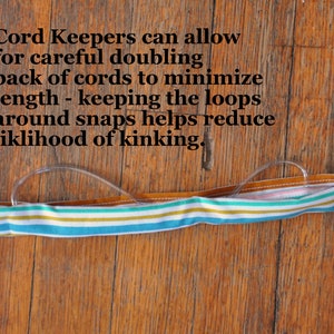 Cord Keepers for feeding tubes, IV lines, oxygen/cannula tubing, central line tubing, more. Ready to Ship. image 6