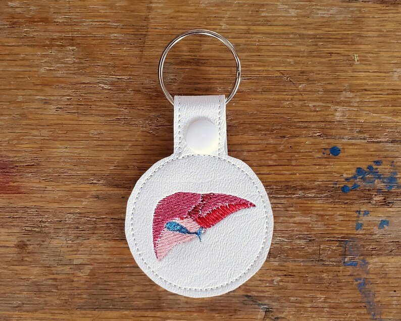 Digestive Key Ring Anatomical Liver Keychain With or Without Custom Text Two | Etsy