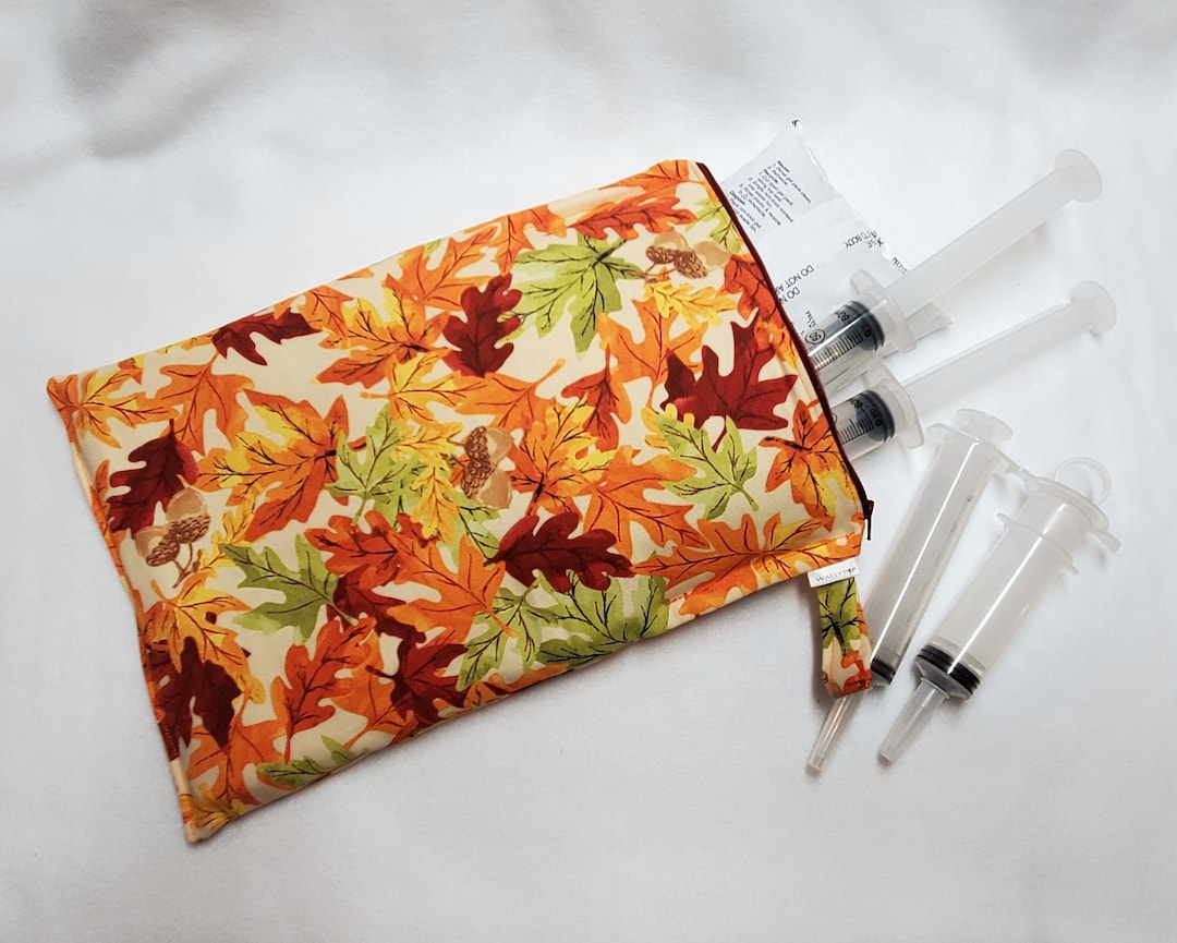 Fall Leaves Syringe Tote Lets You Carry 56 Prefilled 60 Ml Syringes