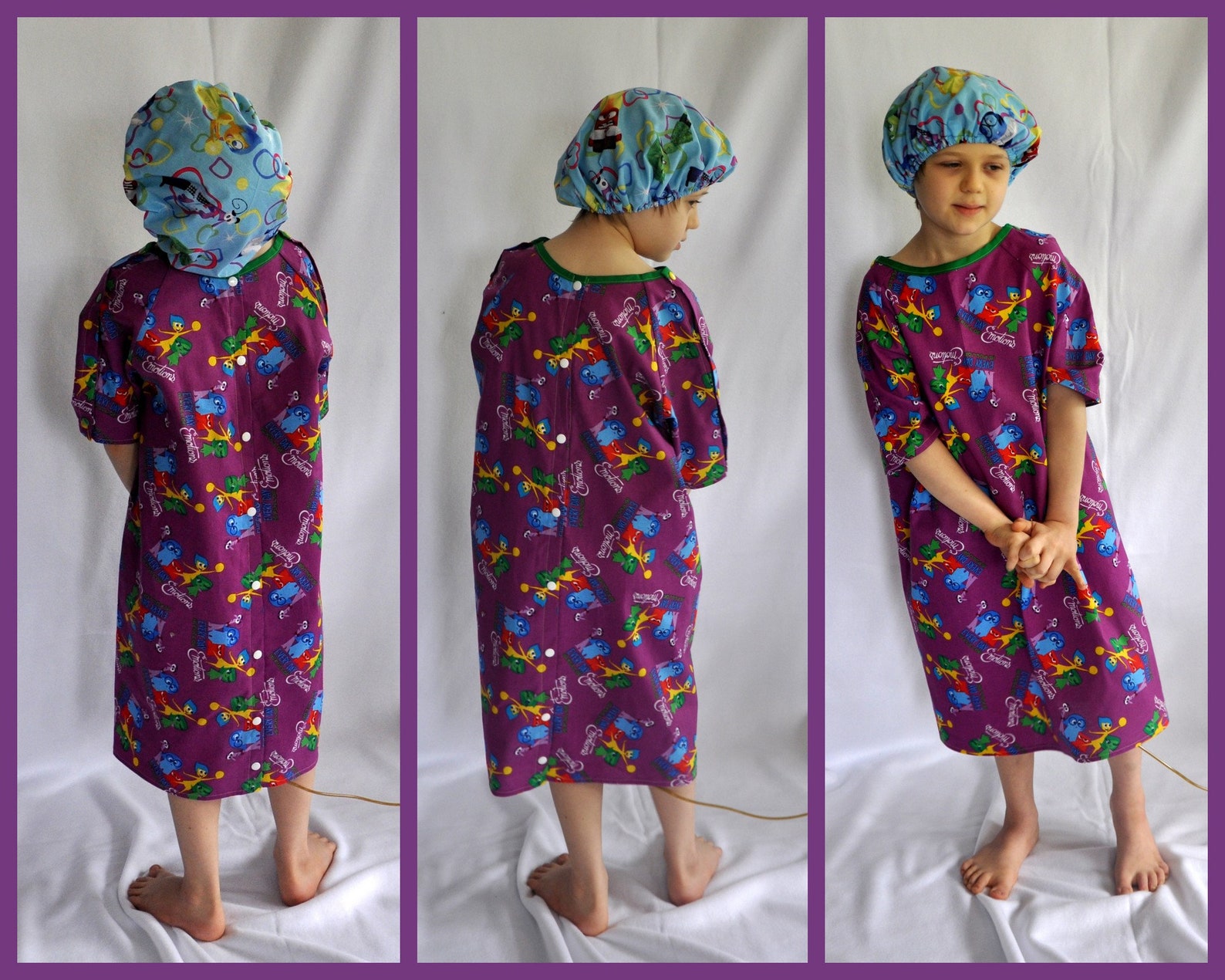 CUSTOM Kids Hospital Gowns Make Their Stay Less Scary With Etsy