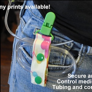 Clip para cordón umbilical: para la gestión de cables y tubos médicos. Variedad de diseños. Listo para envío. Úselo con sonda gástrica, respirador, diálisis, vía intravenosa e infusiones.