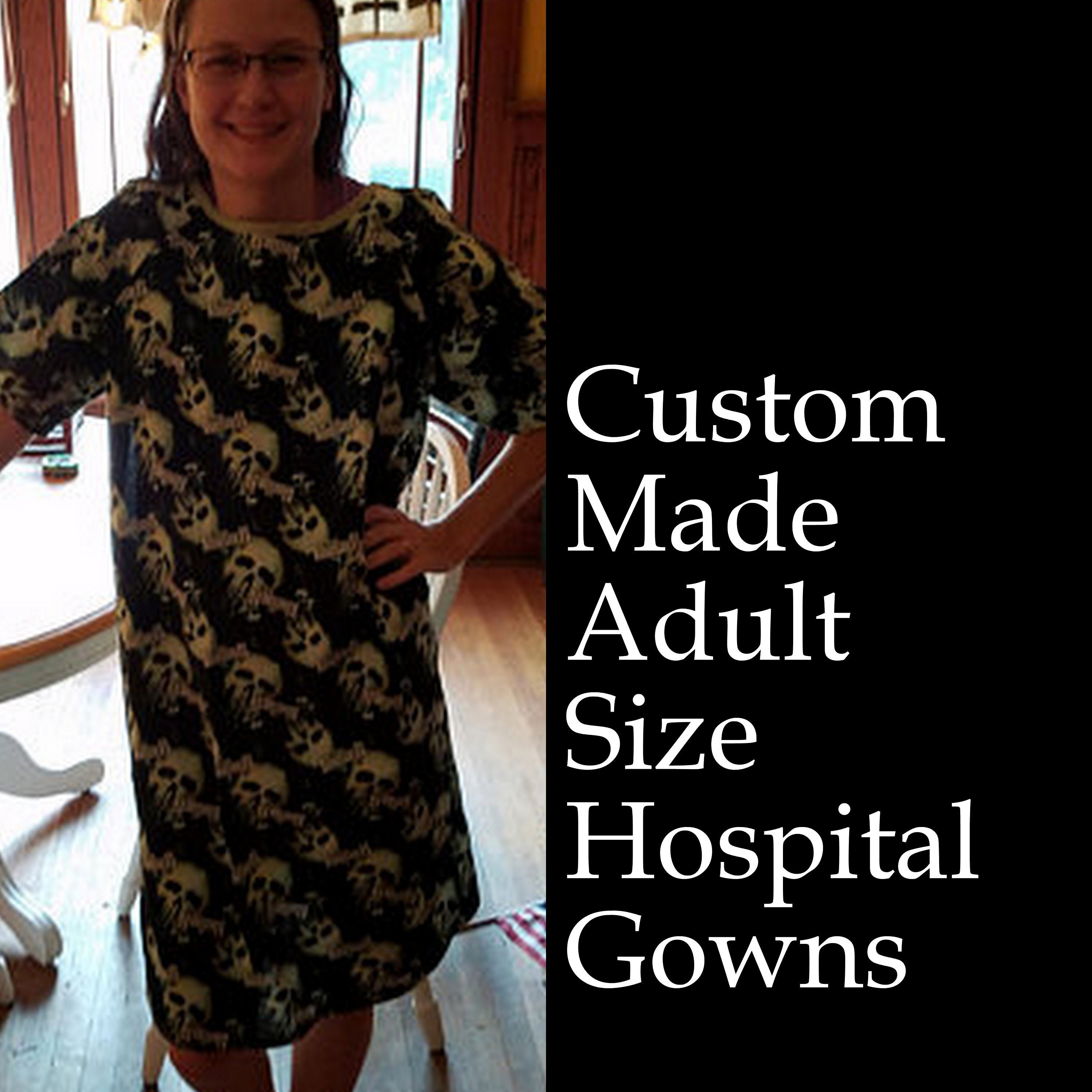 Nobles Health Care Stars Print Unisex Hospital Gowns - 3X / IV -Pack of 2 |  eBay