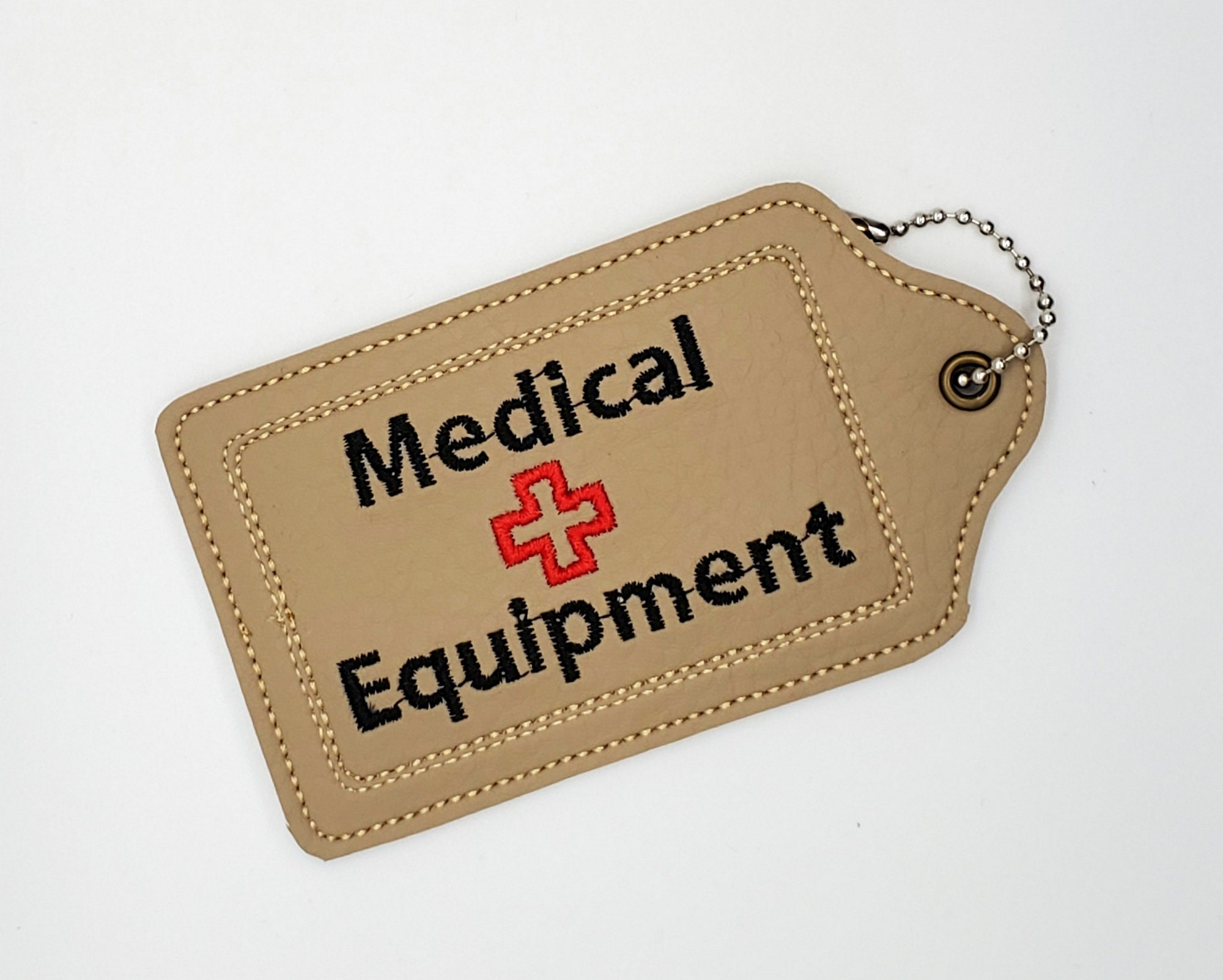 Luggage Tag - Medical Equipment - theblushingscript