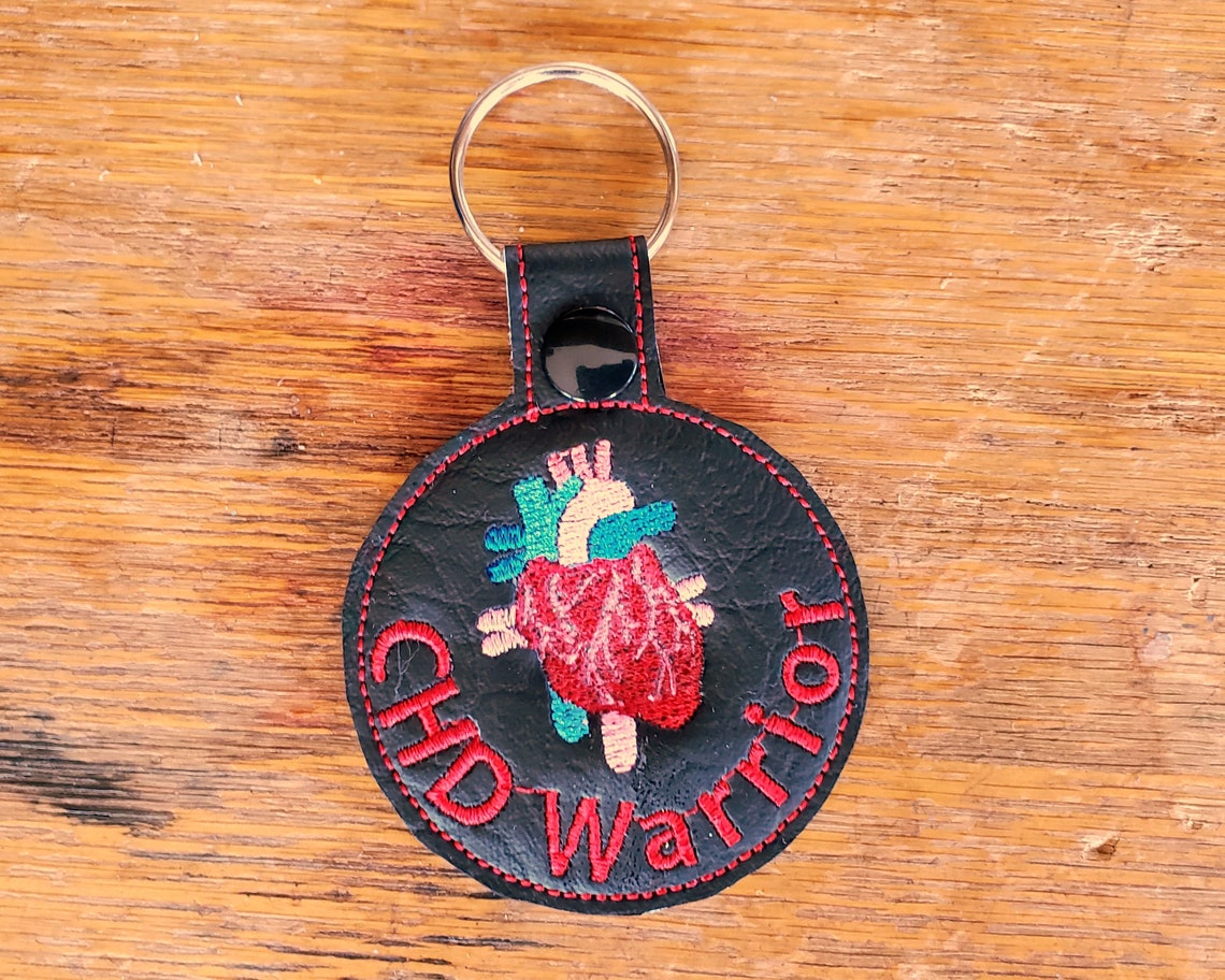 Anatomical Heart Keychain With or Without Custom Text Two Etsy