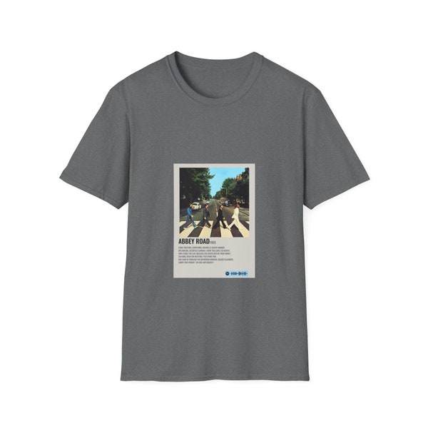 Unisex Softstyle T-Shirt beatle's rock abbey road