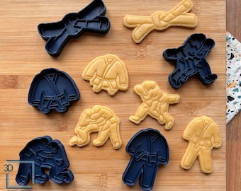 Digitaal STL-bestand downloaden voor judo-uitsteekvormpjes