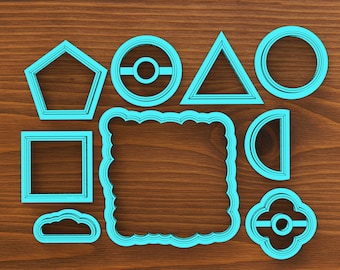 Digital STL file Download for Polymer Clay cutters (35+ Piece)