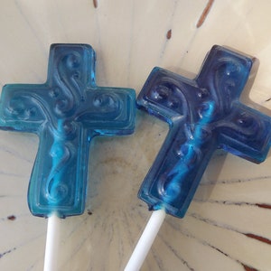 12 Cross Lollipops Religious Christian Catholic Religion Great Church Fundraiser image 1