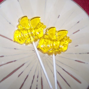 8 Piece Spring Bumble Bee Lollipop Sucker Party Favor - Etsy