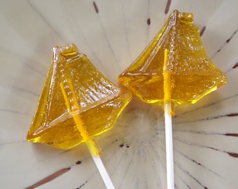 12 Sailboat Boat Lollipops Ocean Sucker Party Favor Candy