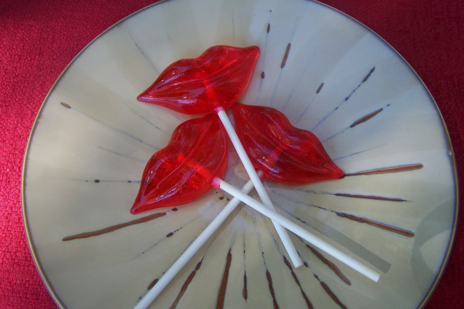 10 Sexy Lipstick Smiling Lips Lollipops Party Favor Smile Etsy