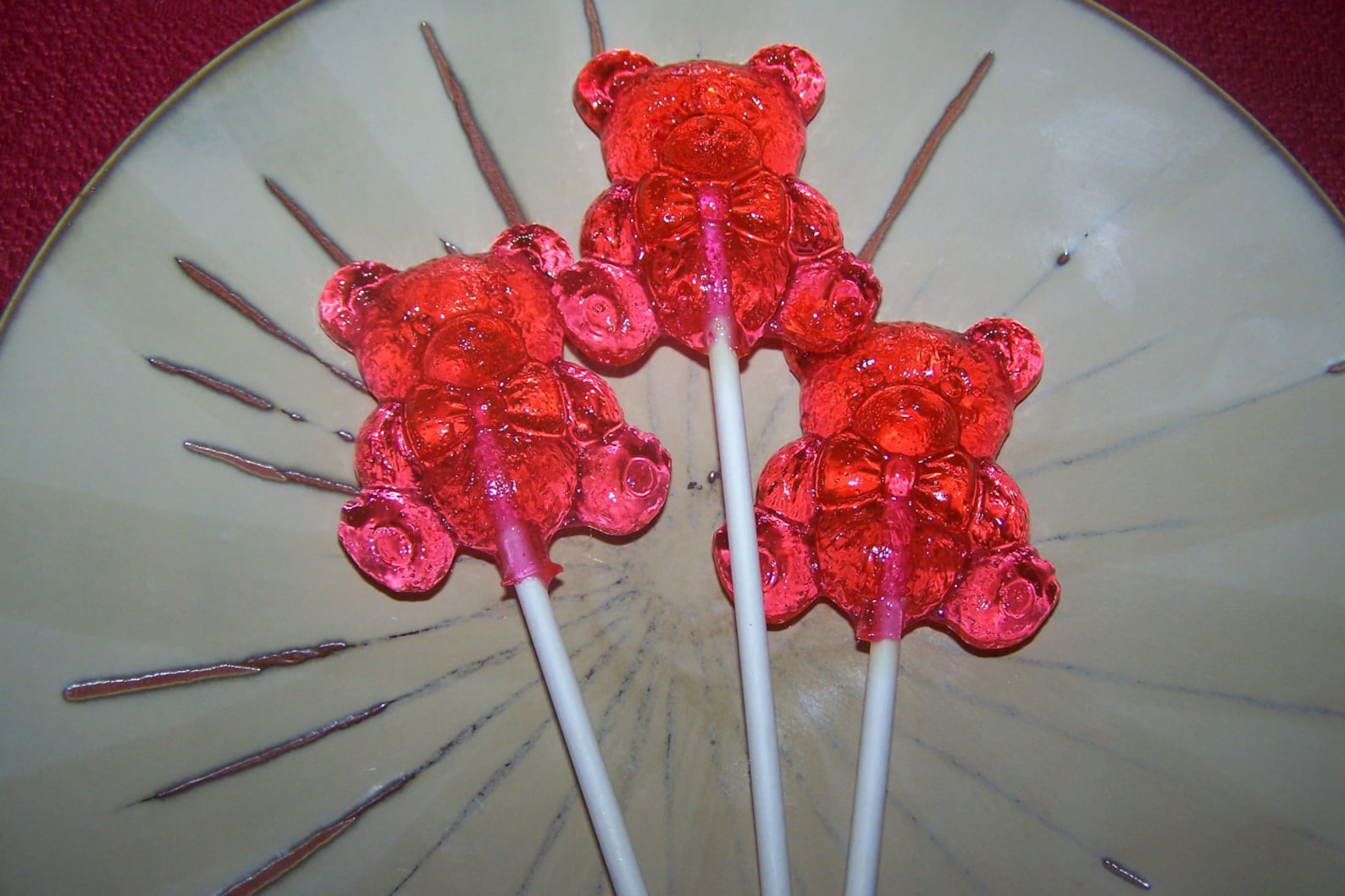 10 Teddy Bear Lollipops Sucker Baby Shower Party Favor Candy Etsy