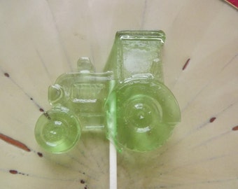 10 Tractors Tractor John Deer Suckers Lollipops Birthday Farm Party Favors