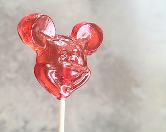 15 Famous Boy Mouse Lollipops Sucker Party Favor Candy