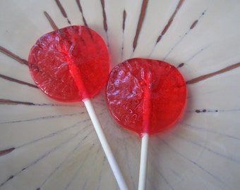 10 Sand Dollar Lollipop Sucker Beach Wedding Luau Favor