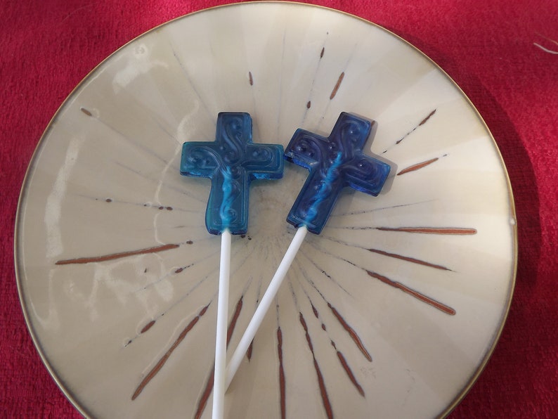 12 Cross Lollipops Religious Christian Catholic Religion Great Church Fundraiser image 3