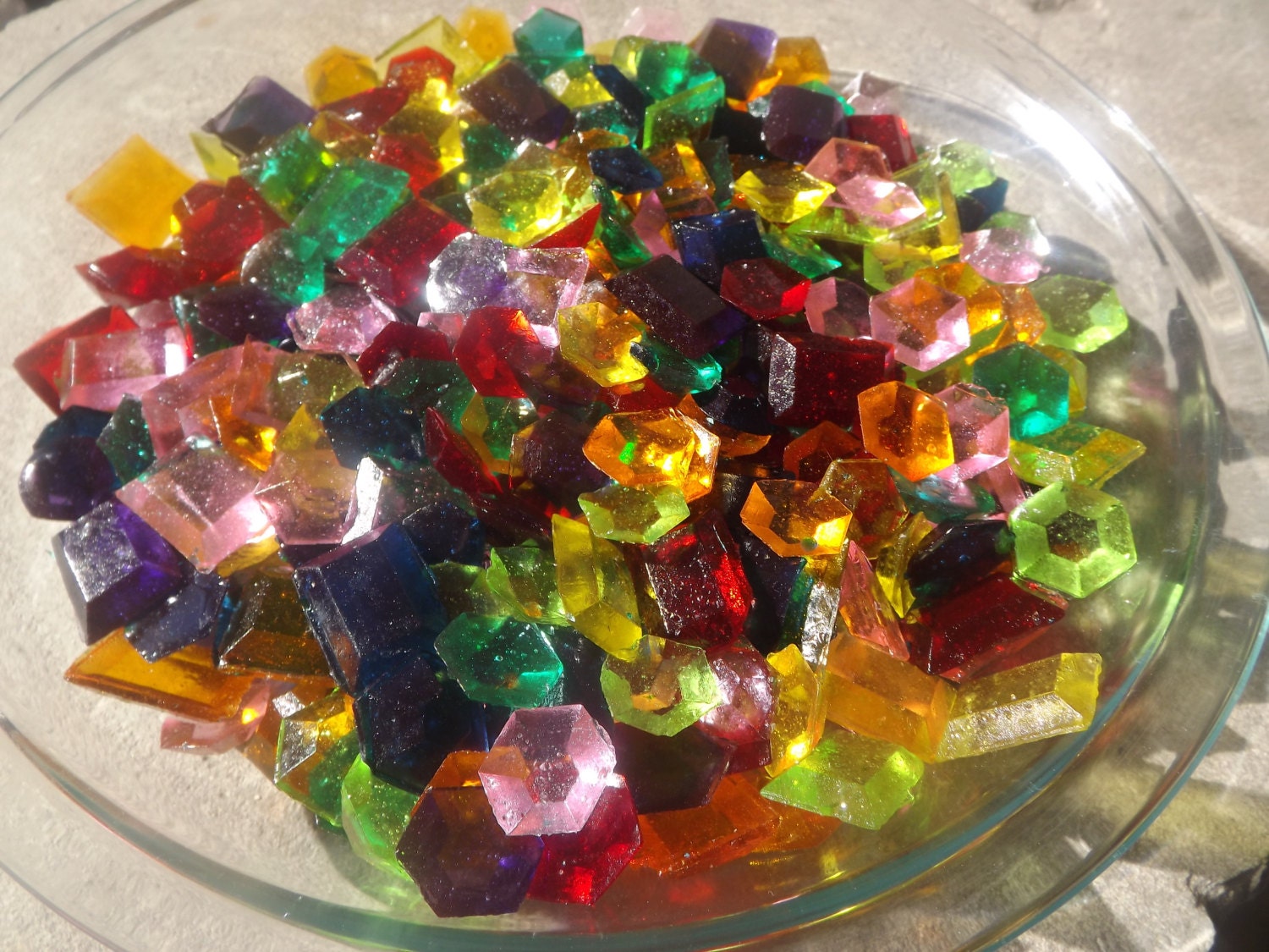 3 oz Bag of Hard Candy Jewels Gem Diamond Emerald Ruby Etsy