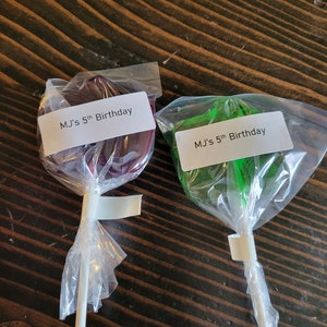 20 Gavel Debate Team Mock Trial Lollipop Party Favor image 2