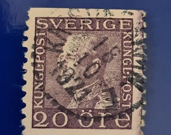 1921 20 Erzviolett Briefmarke