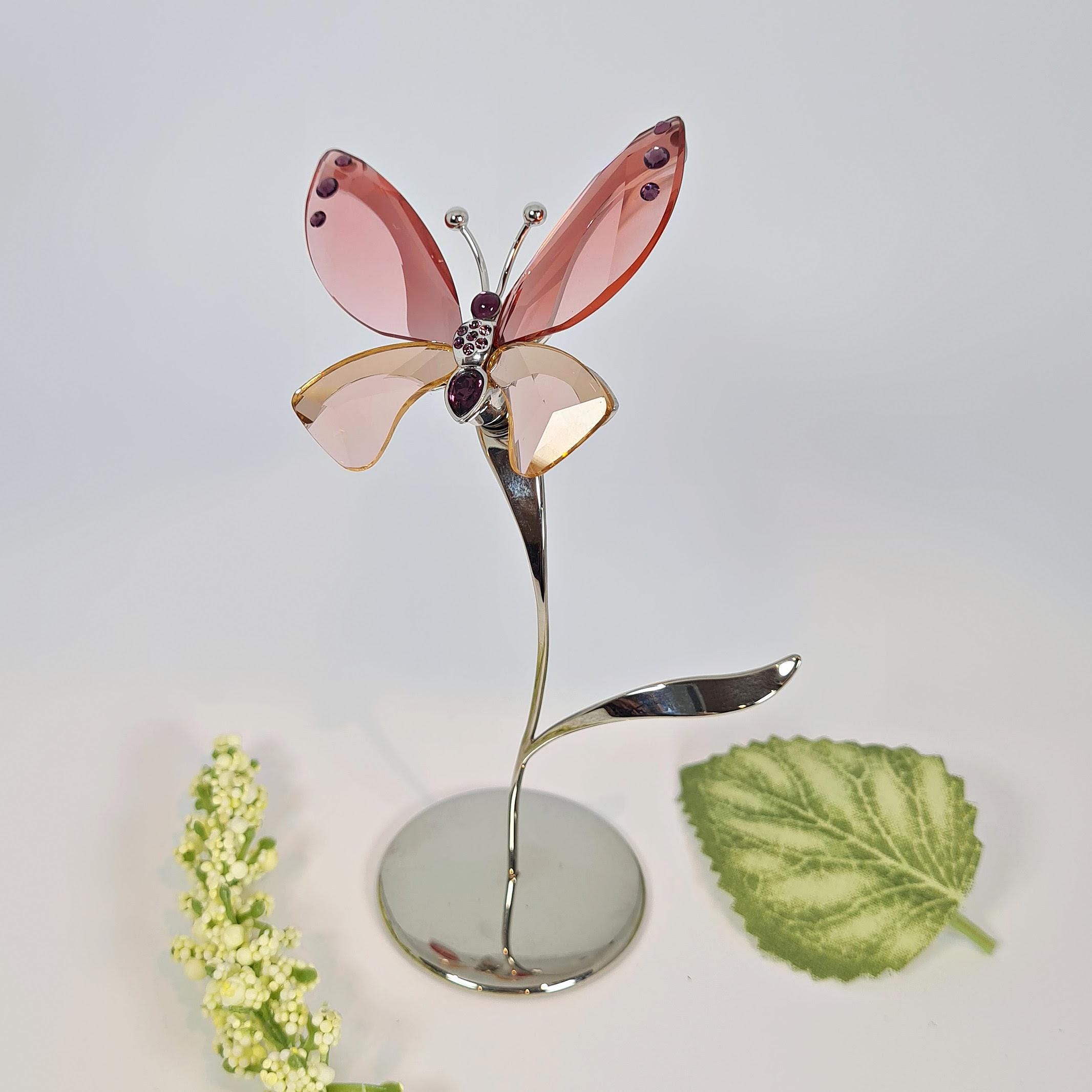 Swarovski Crystal Paradise Bugs Butterfy, Rare Magnetic Butterfly
