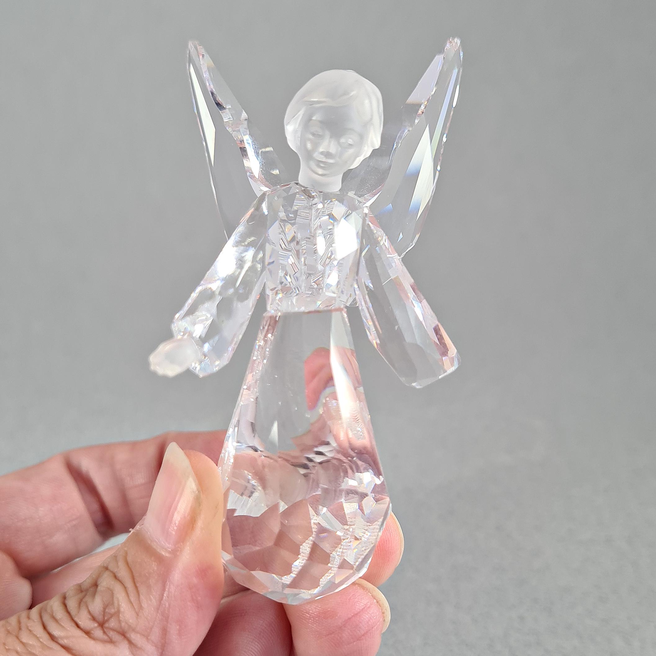 Swarovski Angel Ornament Figurine, Crystal Angel Hanging