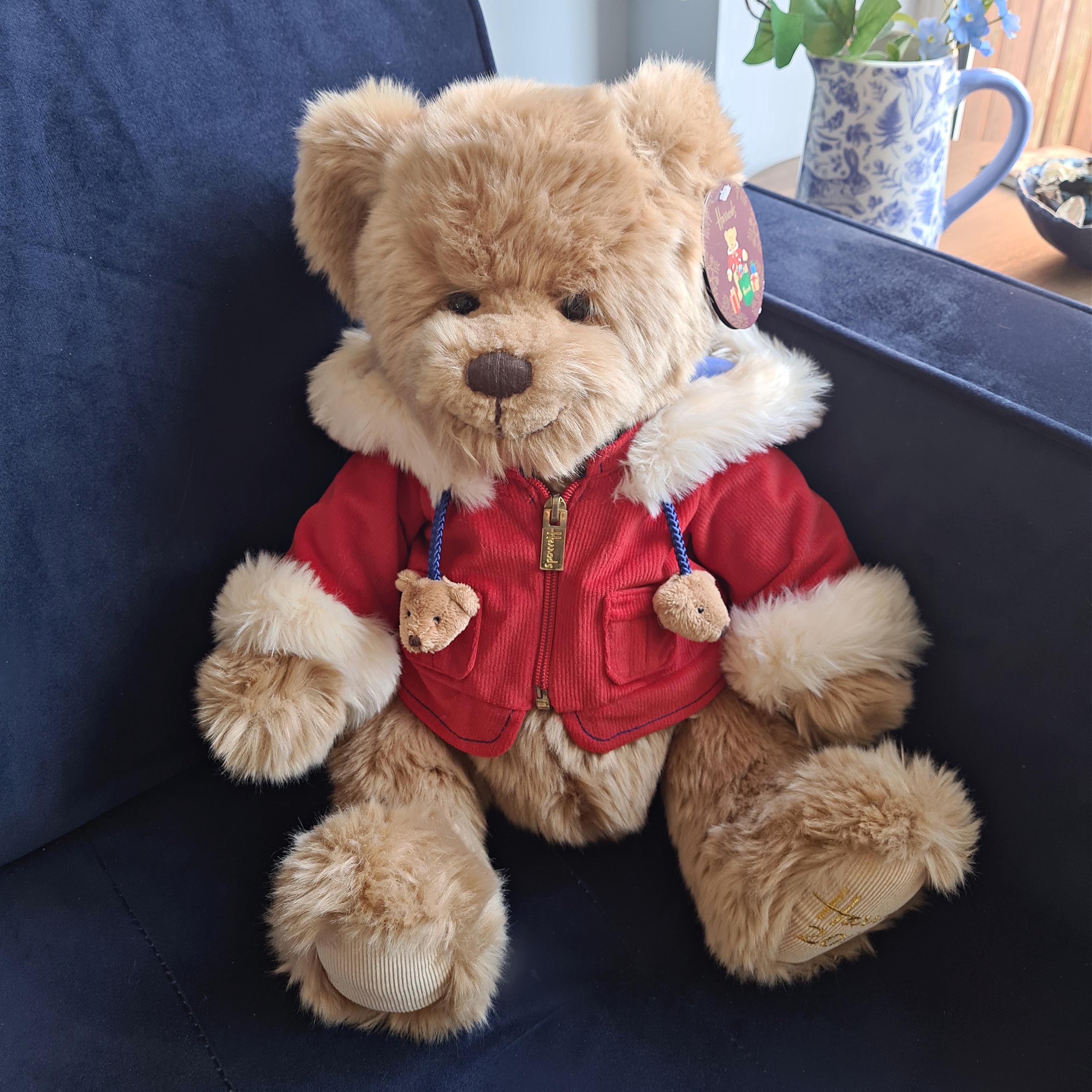 Harrods 2007 Collectible Teddy Bear, Harrods Christmas 'benjamin