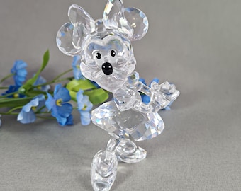 Swarovski Disney Minnie Mouse Figurine, Crystal Ornament (Repair - S77)