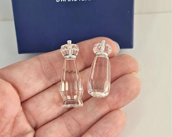 Vintage Swarovski Salt & Pepper Mill 665053, New In Box, Collectible Crystal Ornaments (SB5)