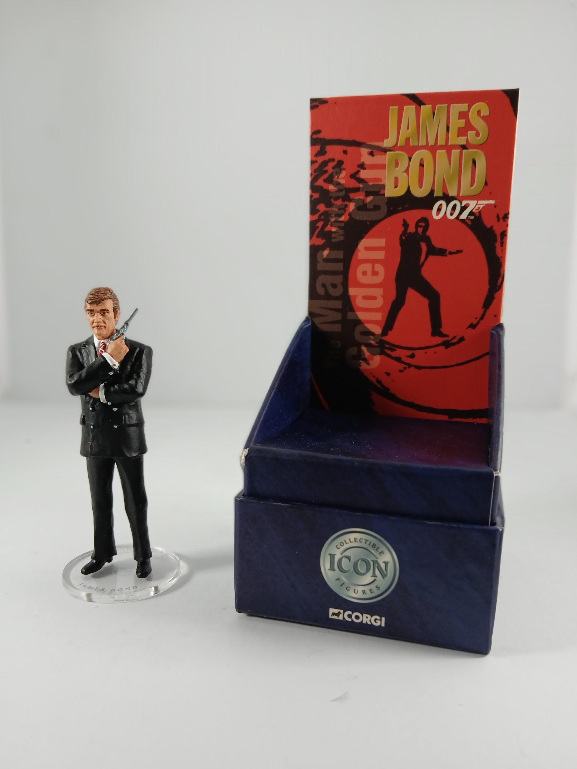 Corgi Icon James Bond 007 Diecast Figurine of Roger Moore's James