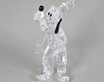Swarovski Crystal Disney Goofy Figurine, Mickey Mouse Friends Ornament 690716 (S122)