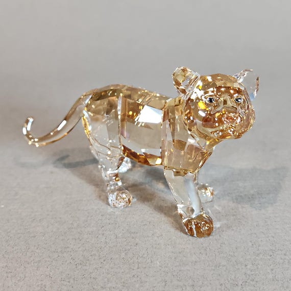 Swarovski Tiger Cub Figurine: Annual Editions 2010 Crystal