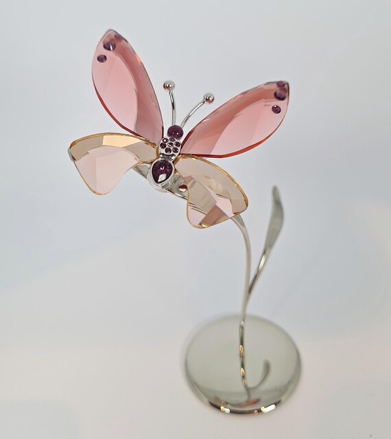 No99. 2種☆クリスタル蝶々☆ストーンバタフライ 楽天市場】ネイルパーツ 蝶々【2個】バタフライ ワンホンネイル 水晶